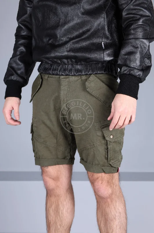 Alpha Industries Combat Short - Dark Olive