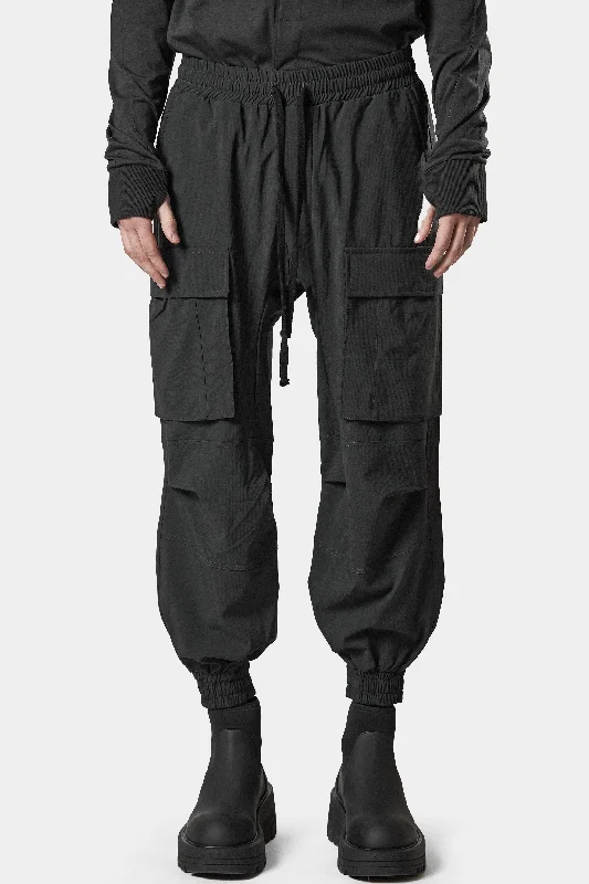 Cargo pocket pants, Grey