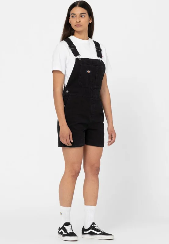 Dickies - Duck Canvas Bib W Black - Dungarees