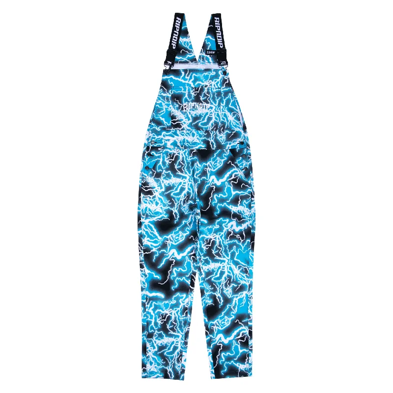 Nikola Twill Overalls (Black/Blue)