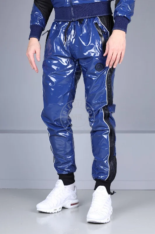 PVC 24 Tracksuit Pants - Blue