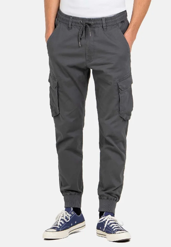 REELL - Reflex Rib Cargo Vulcan Grey - Pants