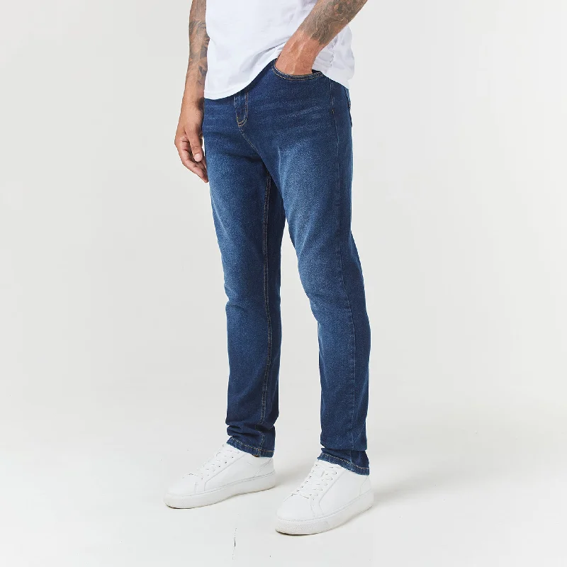 Regular Fit Denim Jean | Sand Blue Wash