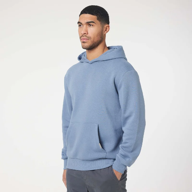 Relaxed Fit Hoody | Dusty Steel Blue