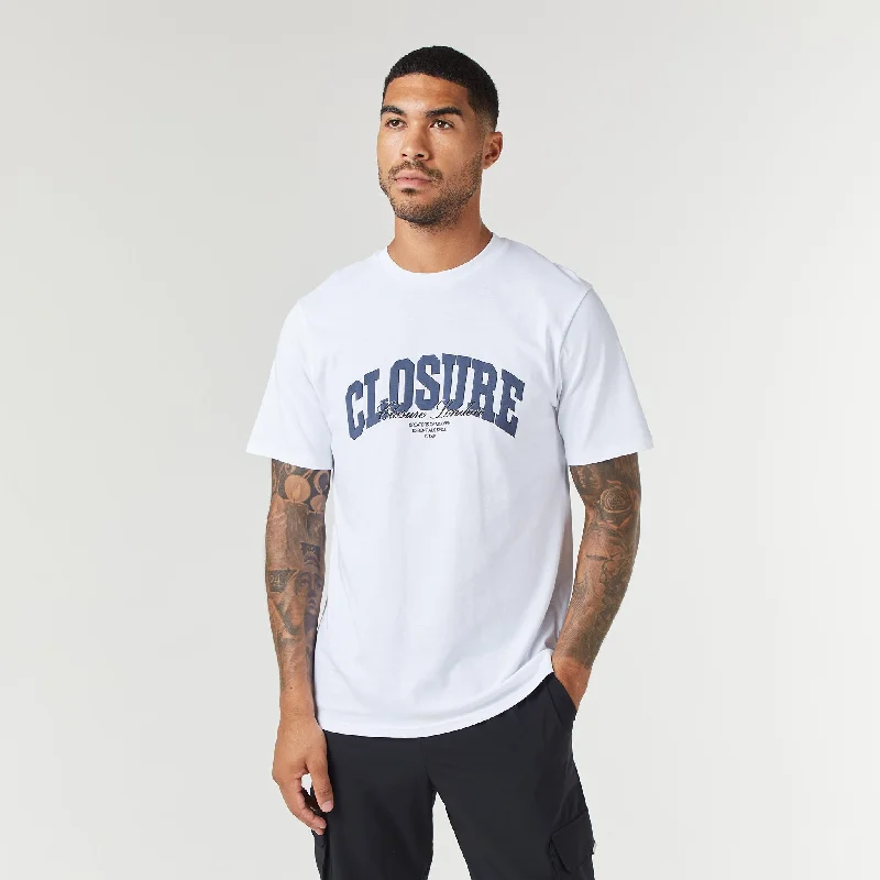 Varsity Script T-Shirt | White