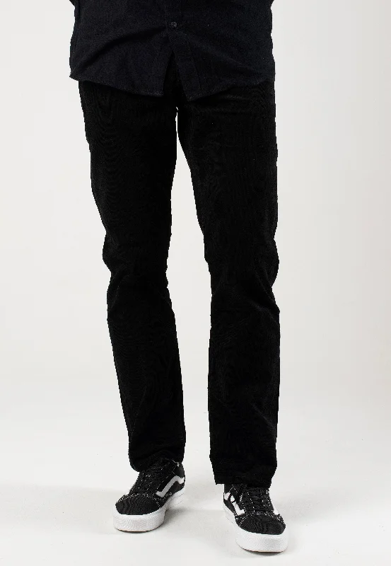 Volcom - Solver 5 Pocket Black - Cord Pants