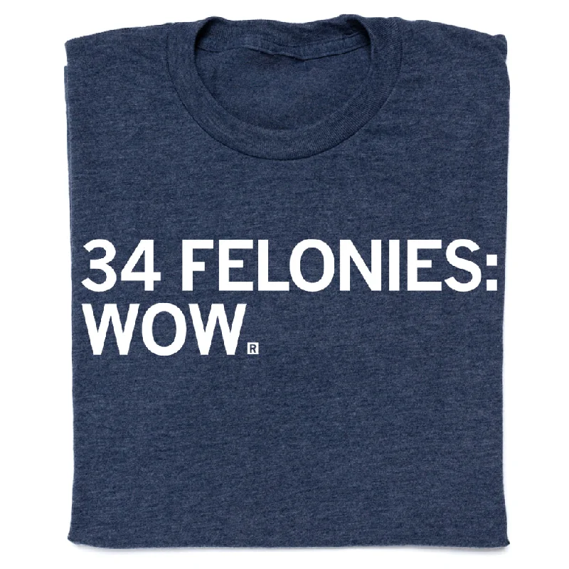 34 Felonies: Wow