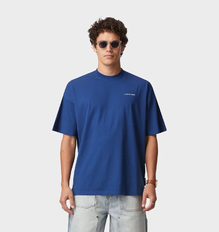 Box Tee - Cobalt