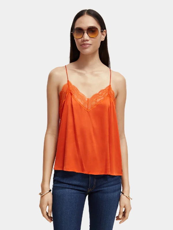 Camisole strap tank top