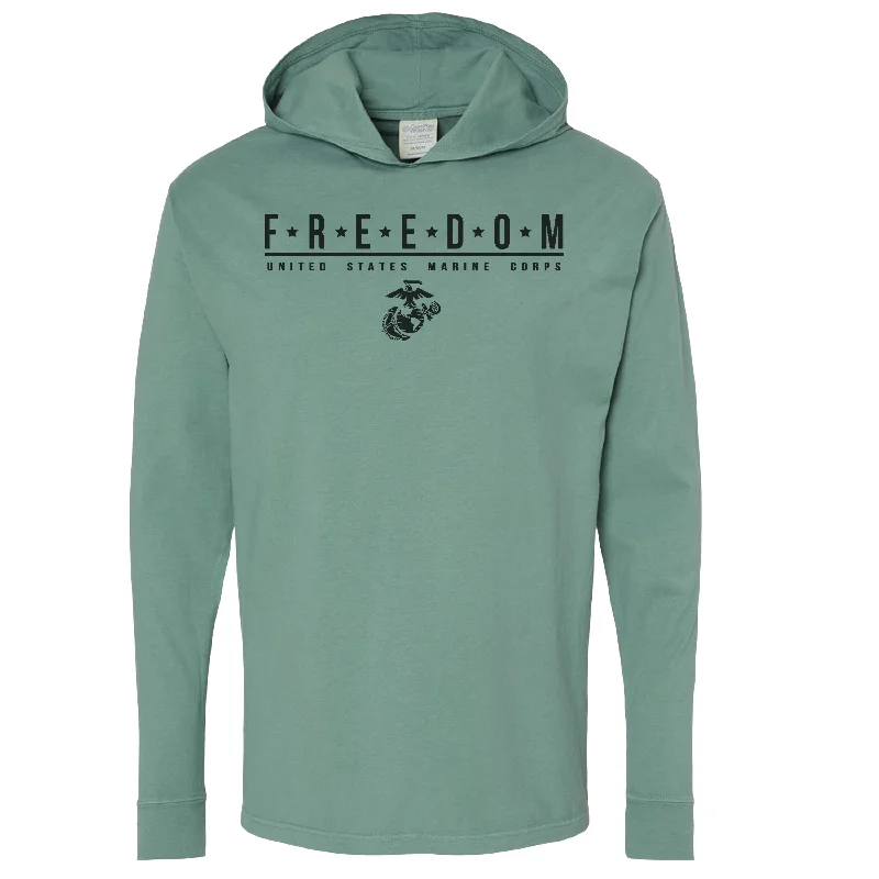 Comfort Colors FREEDOM Lightweight Cypress Green Hoodie