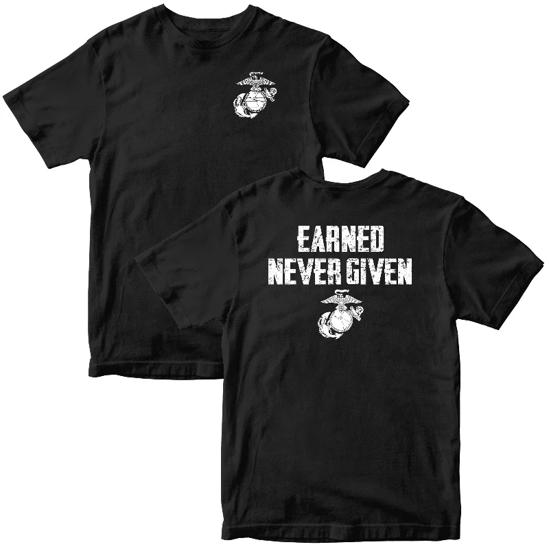 Earned Never Given 2-Sided Tee