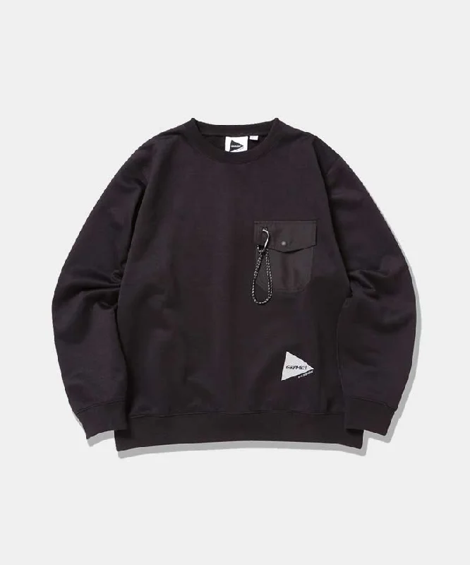 Gramicci x and wander Pocket Sweat Shirt