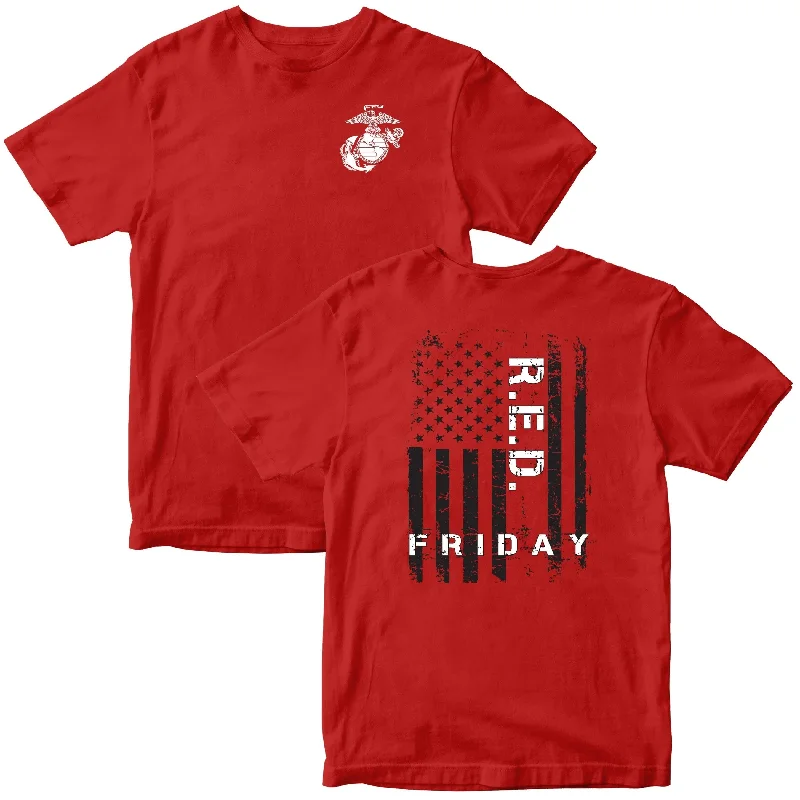 Marines R.E.D. Friday 2-Sided Tee