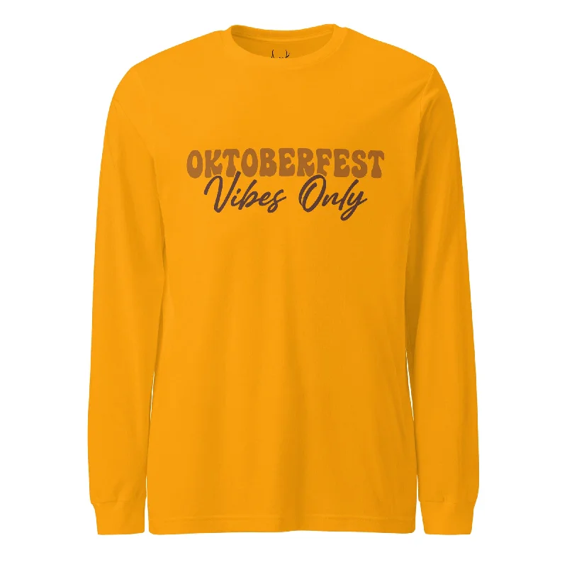 Oktoberfest Vibes Only Unisex Long Sleeve Tee