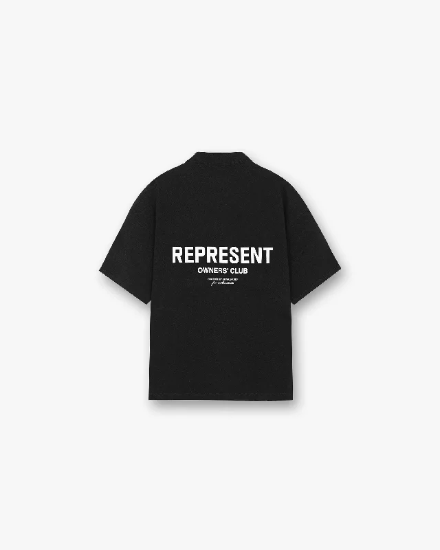 Represent Owners Club Polo Shirt - Black