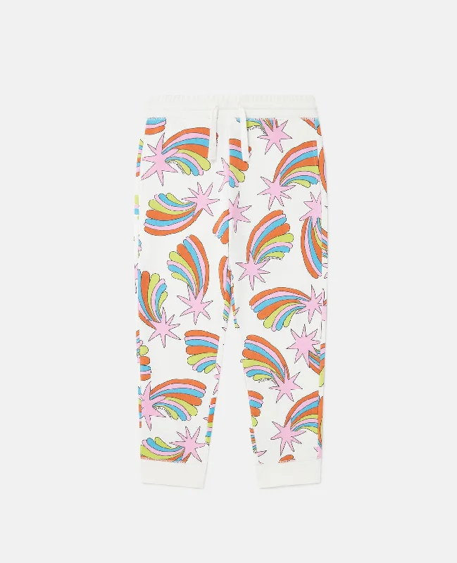 Shooting Star Print Sweatpants