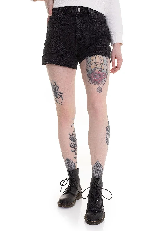 Dr. Denim - Nora Charcoal Black - Shorts