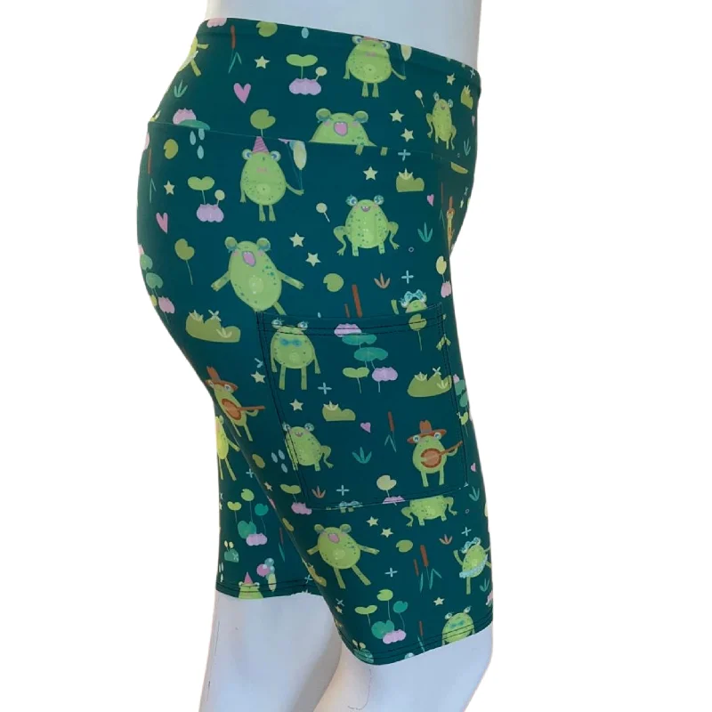 Frog Party Deluxe Square Pocket Shorts