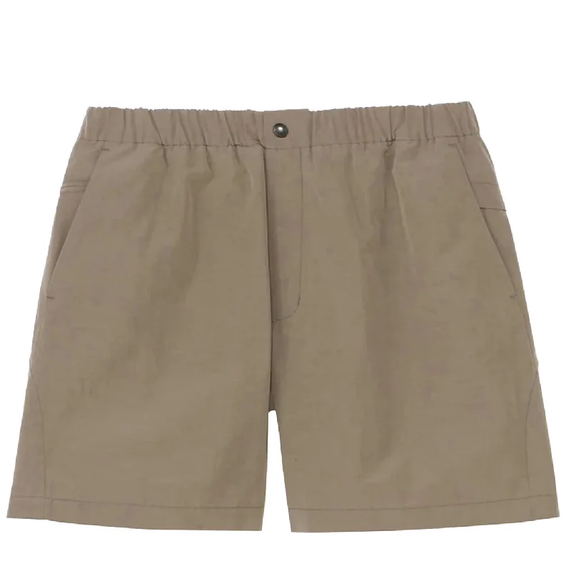 Goldwin Easy Wide Shorts Taupe Grey