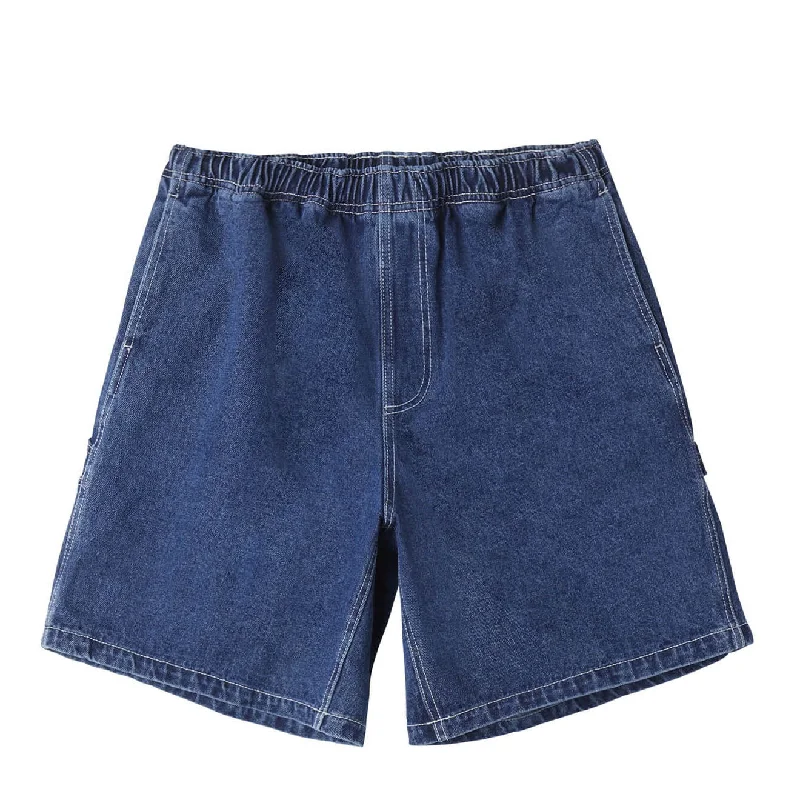 Obey Easy Denim Carpenter Short Stone Wash Indigo