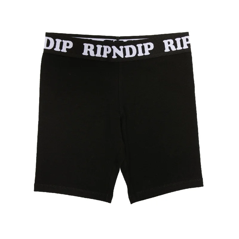 Peeking Nermal Biker Shorts (Black)