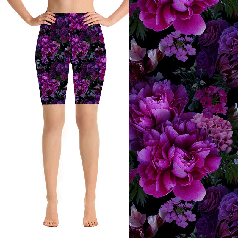 Purple Petals Deluxe Shorts