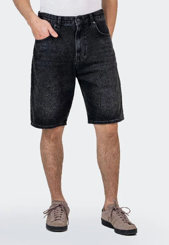 REELL - Solid Black Wash - Shorts