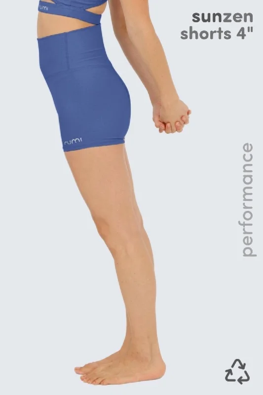 W Sun Zen Shorts 4” - Cobalt