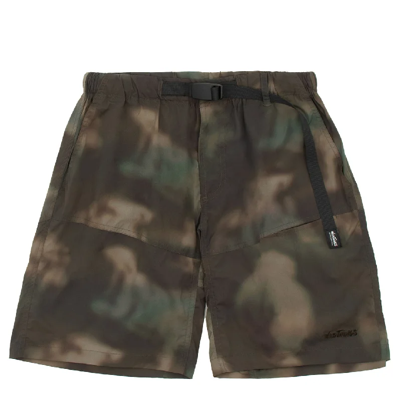 Wild Things Camp Shorts Nature Mosaic Olive