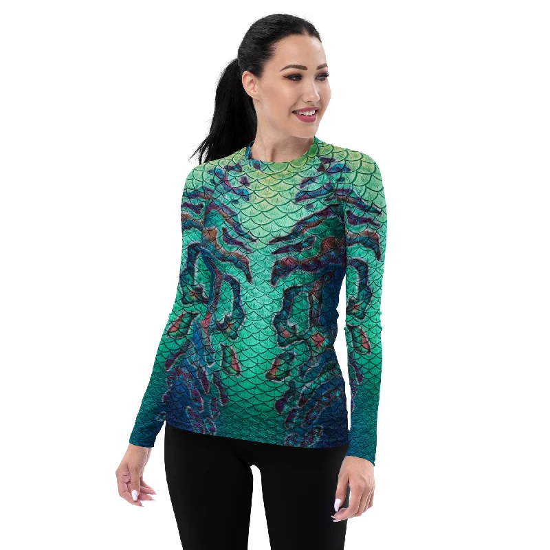 Abalone Abyss Fitted Rash Guard