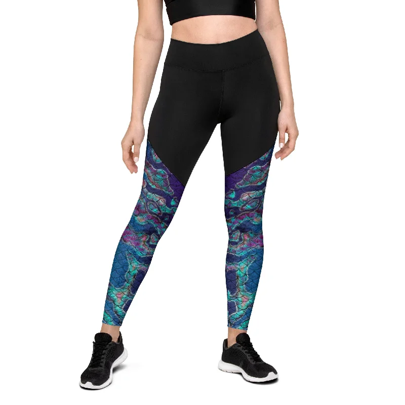 Abalone Abyss Sports Leggings