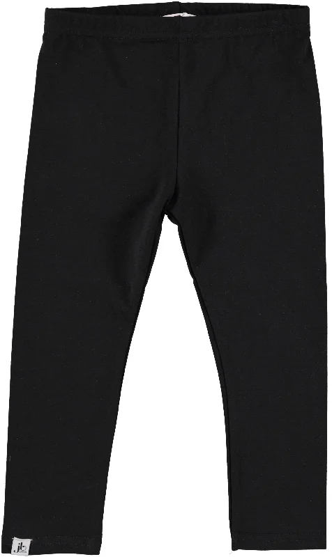 leggings cotton long - black