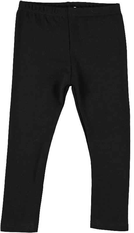 leggings ponti - black