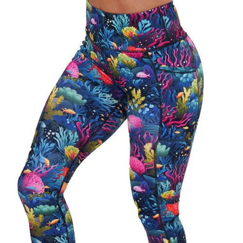 Coral Reef Leggings