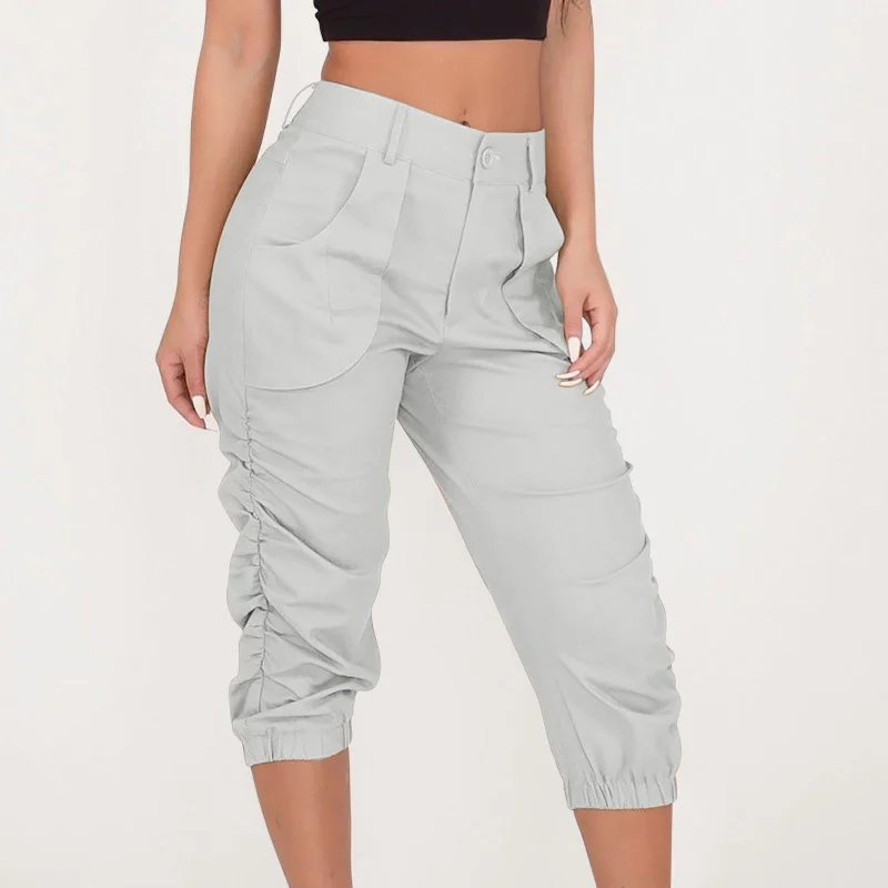 Amy Fashion - Fashion Casual Jogger Capris Pants