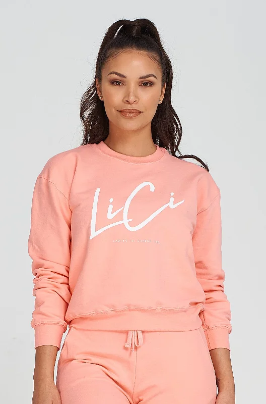 Pink Ladies in Charge Crewneck