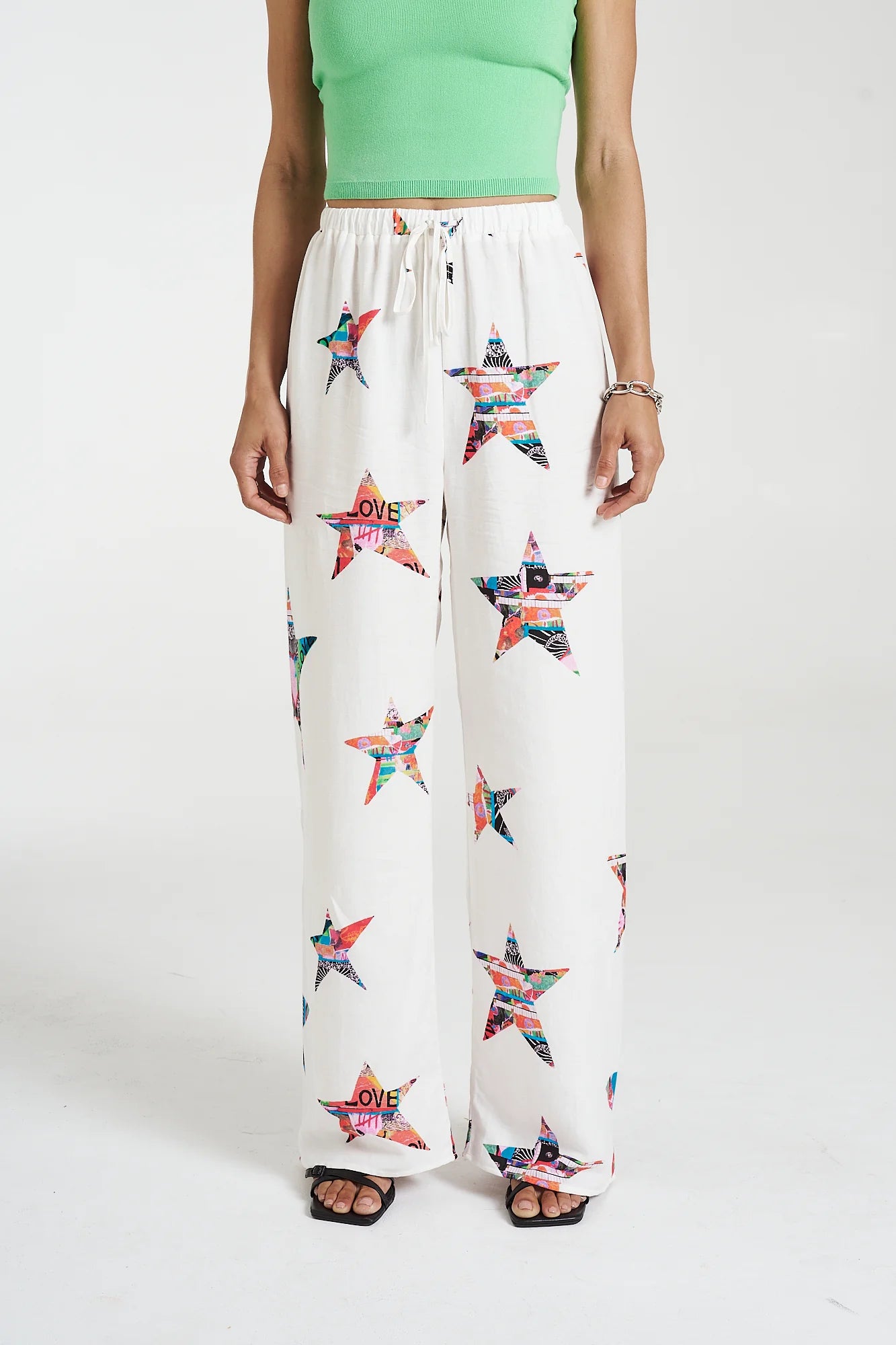 PREORDER- ELASTIC WAIST PANTS - STAR X LOVERS