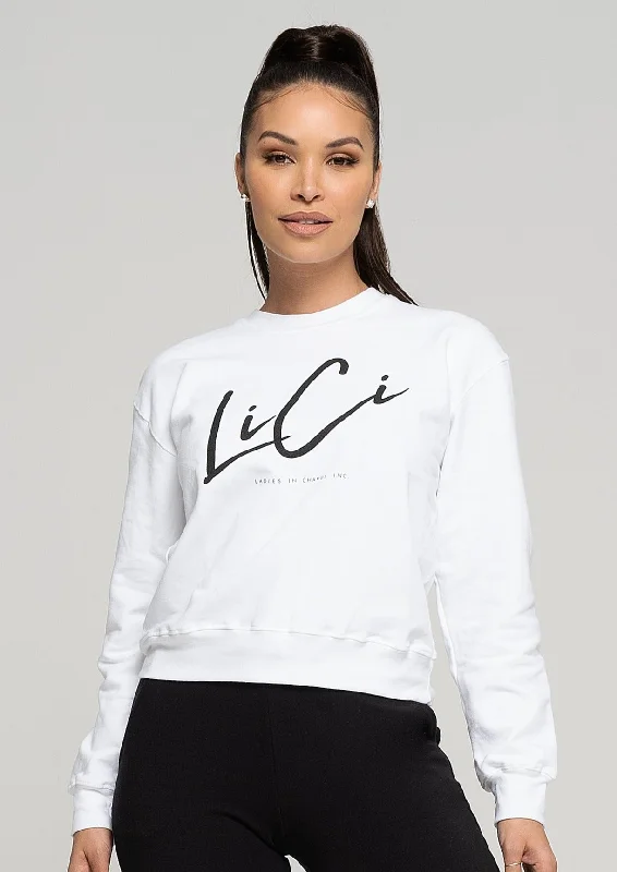 White Ladies in Charge Crewneck