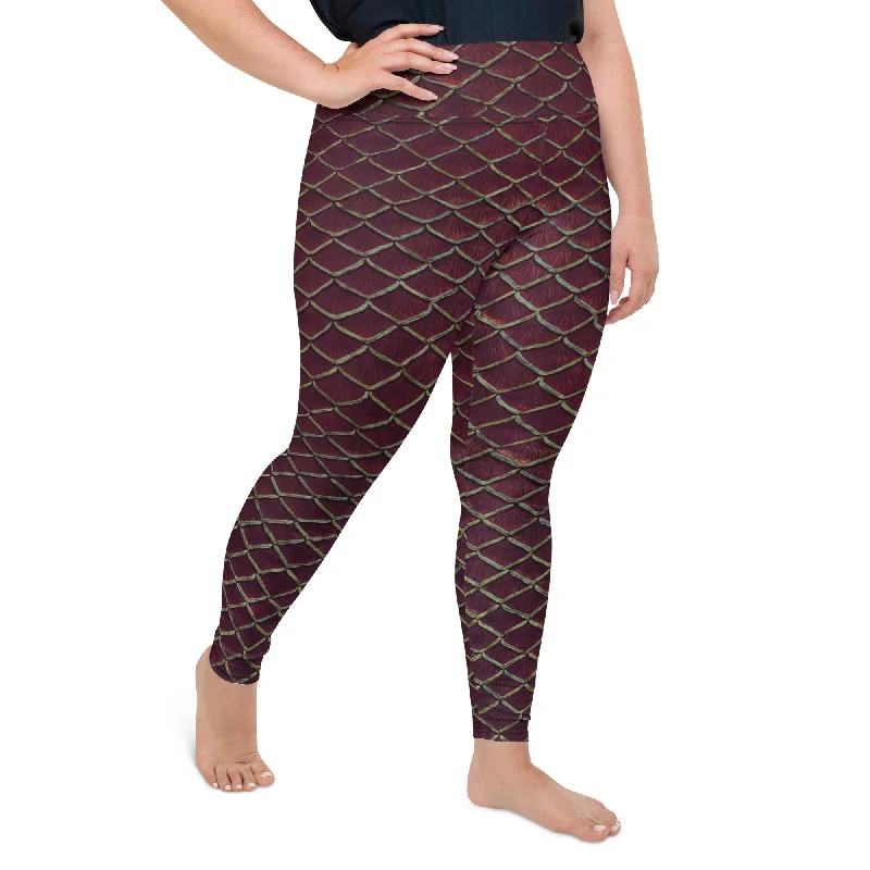 Yule Tide Plus Size Leggings